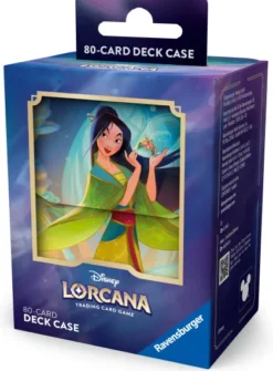 Disney Lorcana - Fabled 80 Card Deckbox: Mulan