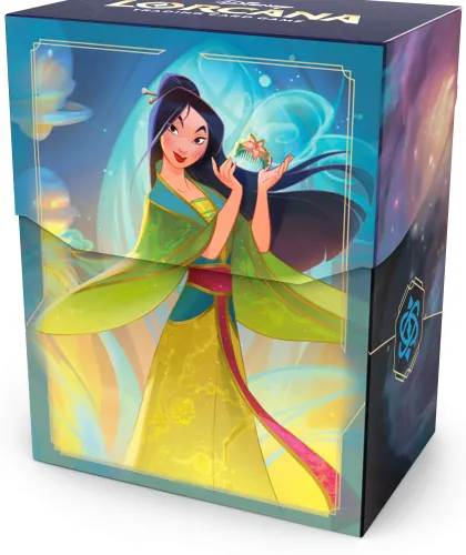 Disney Lorcana - Fabled 80 Card Deckbox: Mulan