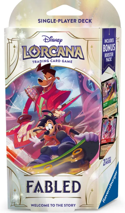 Disney Lorcana - Fabled Starter Deck (set van 2 inclusief 2 boosters)