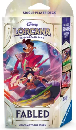 Disney Lorcana - Fabled Starter Deck: Powerline & Max Goof (inclusief booster)