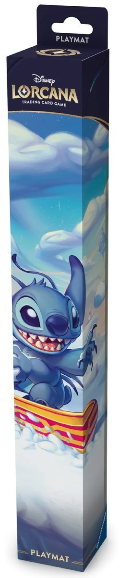 Disney Lorcana - Hyperia City Playmat: Stitch and Angel in Winterspell
