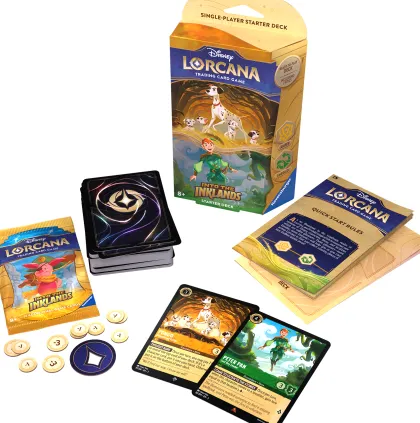 Disney Lorcana - Into the Inklands Starter Deck: Pongo & Peter Pan (inclusief booster)