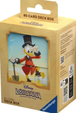 Disney Lorcana - Into the Inklands 80 Card Deckbox: Scrooge McDuck