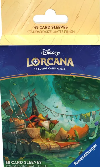 Disney Lorcana - Into the Inklands Card Sleeves: Robin Hood (65 stuks)