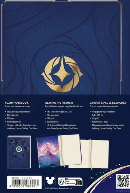 Disney Lorcana - Plain Notebook