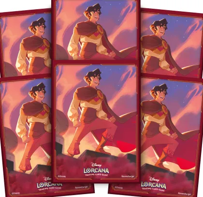 Disney Lorcana - Shimmering Skies Card Sleeves: Aladdin (65 stuks)