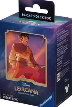 Disney Lorcana - Shimmering Skies 80 Card Deckbox: Aladdin