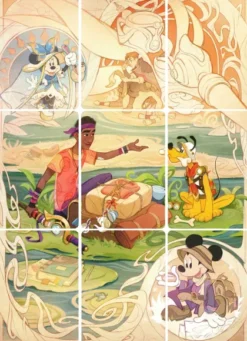 Disney Lorcana - Wilds Unknown Complete Set Art Cards