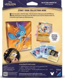 Disney Lorcana - Winterspell Collection Starter Set: Stitch (portfolio 2x2 pagina's)