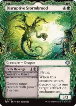 Disruptive Stormbrood (foil) (showcase) - Tarkir: Dragonstorm Varianten