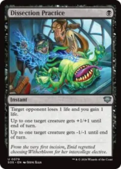 Dissection Practice (foil) - Secrets of Strixhaven