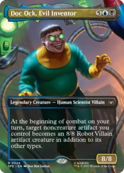 Doc Ock, Evil Inventor (borderless) - Marvel's Spider-Man Spidey's Spectacular Showdown