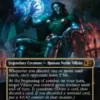 Doctor Doom, King of Latveria (#880) (surge foil) (borderless) - Marvel Super Heroes Commander