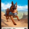 Dog token (1/1) - Tarkir: Dragonstorm Commander