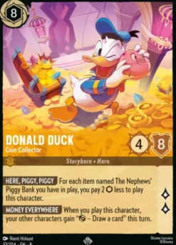Donald Duck, Coin Collector (foil) - Reign of Jafar
