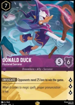 Donald Duck, Flustered Sorcerer - Archazia's island