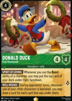 Donald Duck, Fred Honeywell (foil) - Winterspell