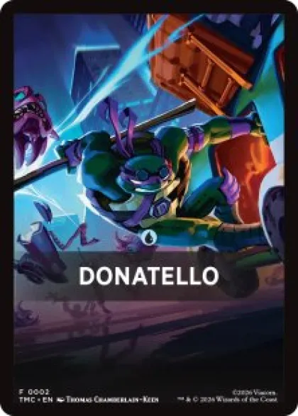 Donatello Front Card - Teenage Mutant Ninja Turtles Eternal-Legal