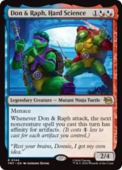 Don & Raph, Hard Science (foil) - Teenage Mutant Ninja Turtles