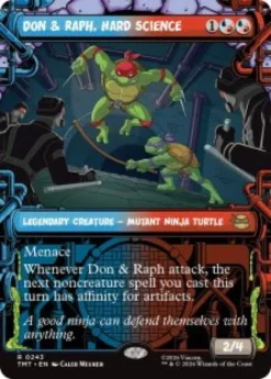 Don & Raph, Hard Science (#243) (showcase) - Teenage Mutant Ninja Turtles Varianten
