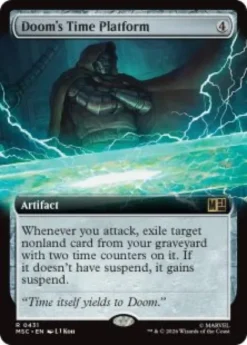 Doom's Time Platform (extended art) - Marvel Super Heroes Commander Varianten