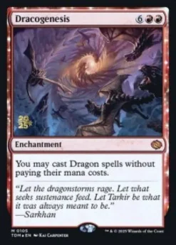 Dracogenesis (foil) - Tarkir: Dragonstorm Prerelease Promo's