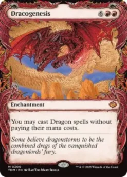 Dracogenesis (#300) (showcase) - Tarkir: Dragonstorm Varianten