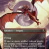 Draconic Visitor (foil) (borderless) - Reality Fracture Varianten
