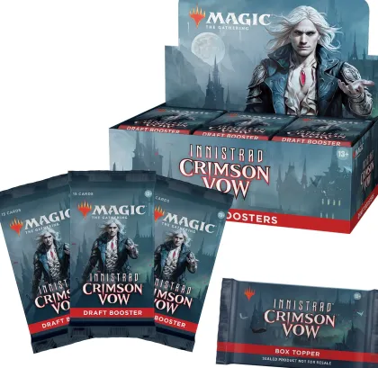 Draft Boosterbox Innistrad: Crimson Vow (36 boosters - incl. box topper)
