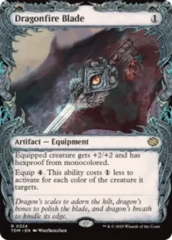 Dragonfire Blade (showcase) - Tarkir: Dragonstorm Varianten