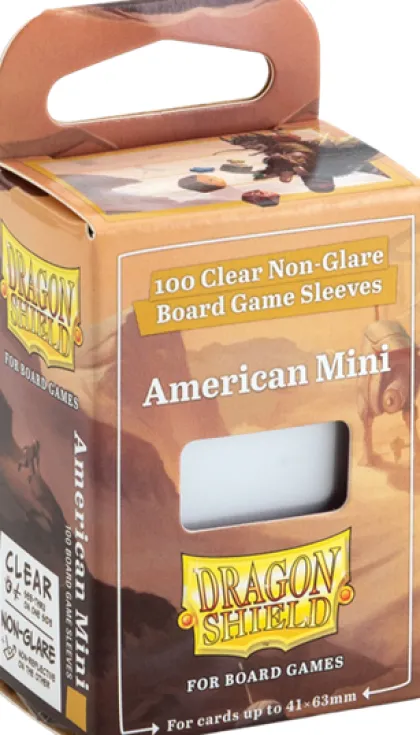 Dragon Shield American Mini Board Game Sleeves - Non-Glare 41 x 63 mm (100 stuks)