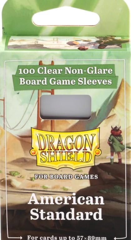 Dragon Shield American Standard Board Game Sleeves - Non-Glare 57 x 89 mm (100 stuks)