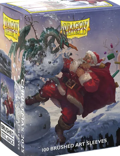 Dragon Shield - Brushed Art Sleeves: Christmas 2025 (100 stuks)