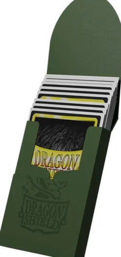 Dragon Shield Cube Shell Forest Green (8 stuks)