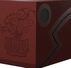 Dragon Shield Double Shell Blood Red and Black