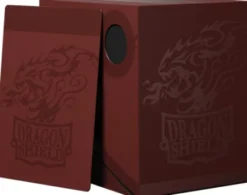 Dragon Shield Double Shell Blood Red and Black