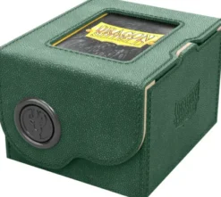 Dragon Shield - Dragon Lock Deckbox 150+: Green & Sand