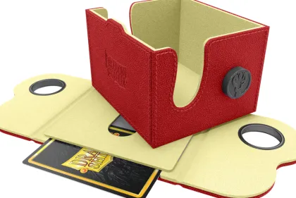 Dragon Shield - Dragon Lock Deckbox 150+: Red & Lemon
