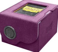 Dragon Shield - Dragon Lock Deckbox 150+: Purple & Frost