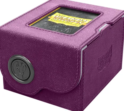Dragon Shield - Dragon Lock Deckbox 150+: Purple & Frost