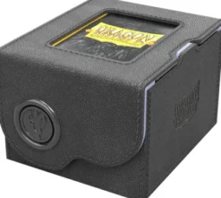 Dragon Shield - Dragon Lock Deckbox 150+: Black & Lilac
