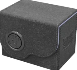 Dragon Shield - Dragon Lock Deckbox 80+: Black & Lilac