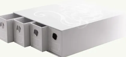 Dragon Shield - Fortress Card Drawers: White (4 drawers)