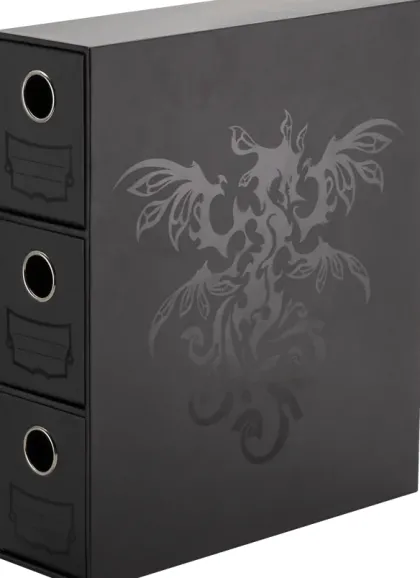 Dragon Shield - Fortress Card Drawers: Black (3 drawer)