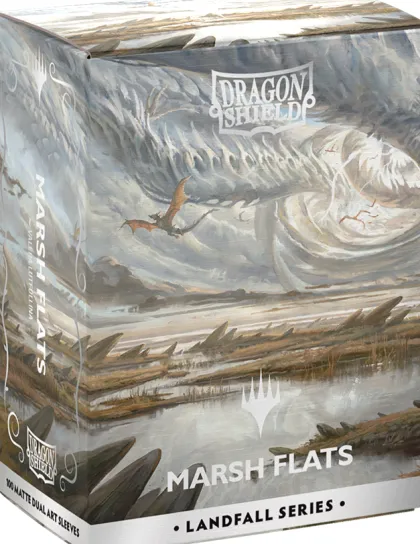 Dragon Shield Magic: The Gathering - Landfall Series: Marsh Flats (100 stuks)