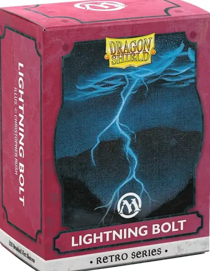 Dragon Shield Magic: The Gathering - Retro Series: Lightning Bolt (100 stuks)