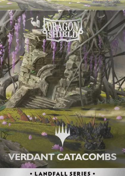 Dragon Shield Magic: The Gathering - Landfall Series: Verdant Catacombs (100 stuks)