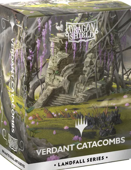 Dragon Shield Magic: The Gathering - Landfall Series: Verdant Catacombs (100 stuks)