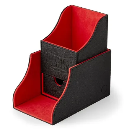 Dragon Shield Nest 100+ with Tray: Black and Red