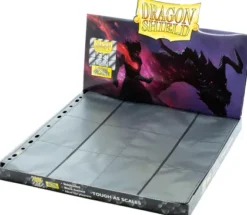Dragon Shield 24 Pocket Pages Side Loading Black Non-Glare (50 stuks)